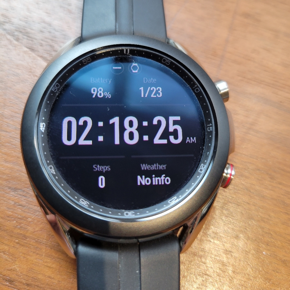Samsung - LTE Galaxy Watch3 Smartwatch 41mm Stainless - Mystic Silver